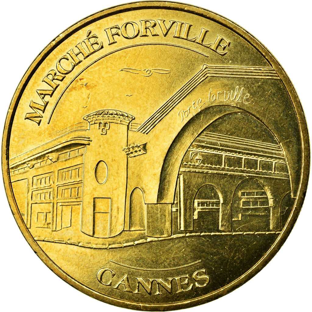 France, Token, Cannes - Marché Fourville, 2009, MDP, AU(55-58), Cupro-nickel