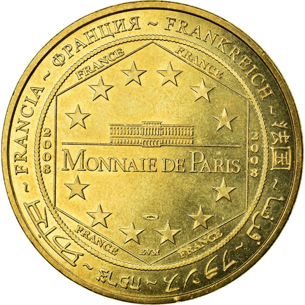 France, Jeton, Antibes -  Marineland n°4, 2008, MDP, SUP, Cupro-nickel