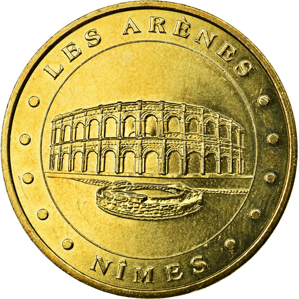 Francia, Token, Nimes - Les Arènes n°2, 2005, MDP, SPL-, Rame-nichel-alluminio