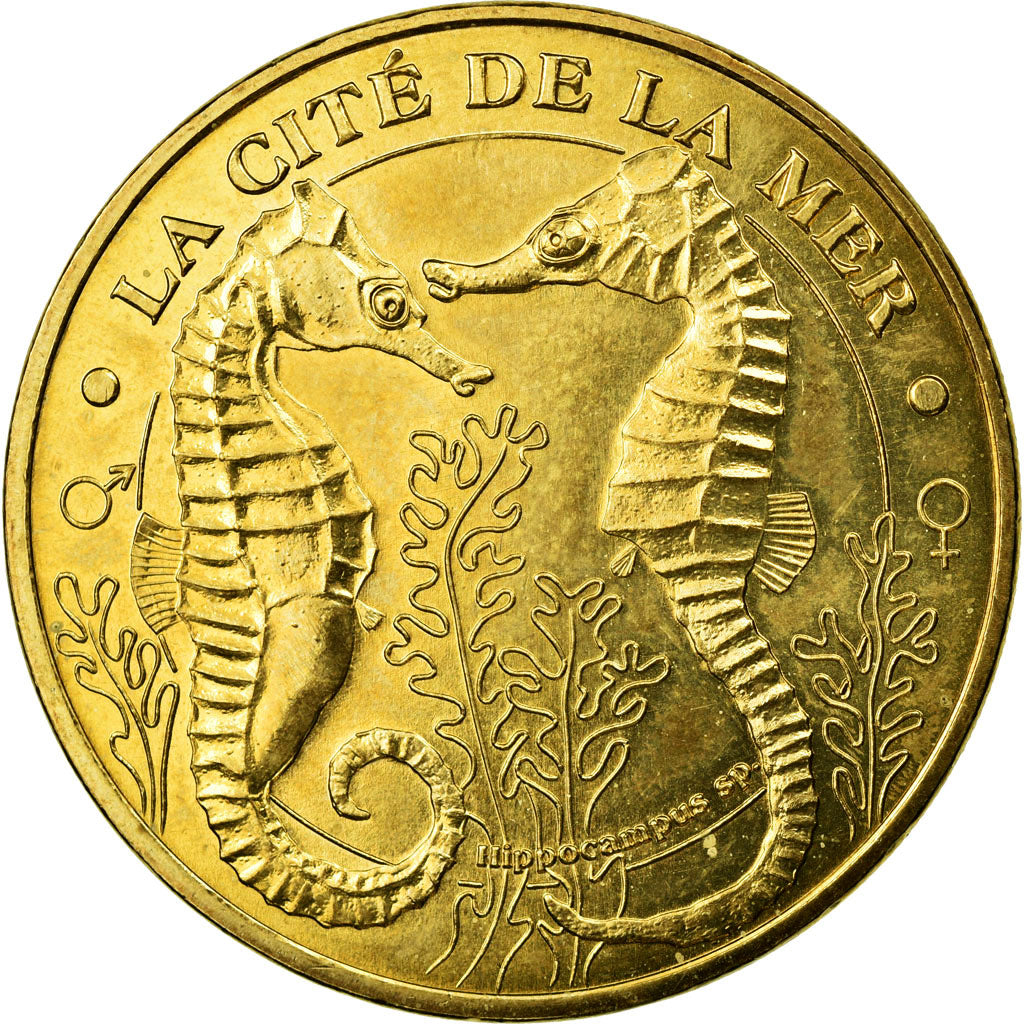 Frankrijk, Token, Cherbourg - Cité de la mer n°4, 2007, MDP, PR, Cupro-nickel