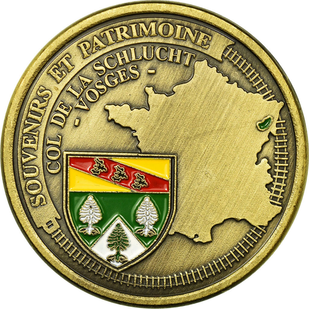 France, Jeton, Jeton Touristique, Alsace - Col de la Schlucht, Souvenirs et