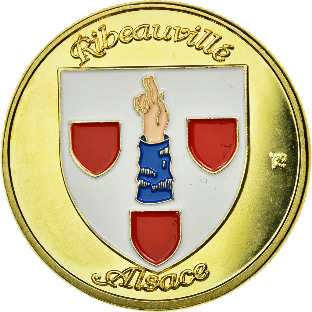 Francia, Token, Touristic token, Vosges - Ribeauville, Souvenirs et Patrimoine