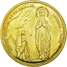 France, Token, Touristic token, Lourdes - Centre Mondial de pélerinage - Sous