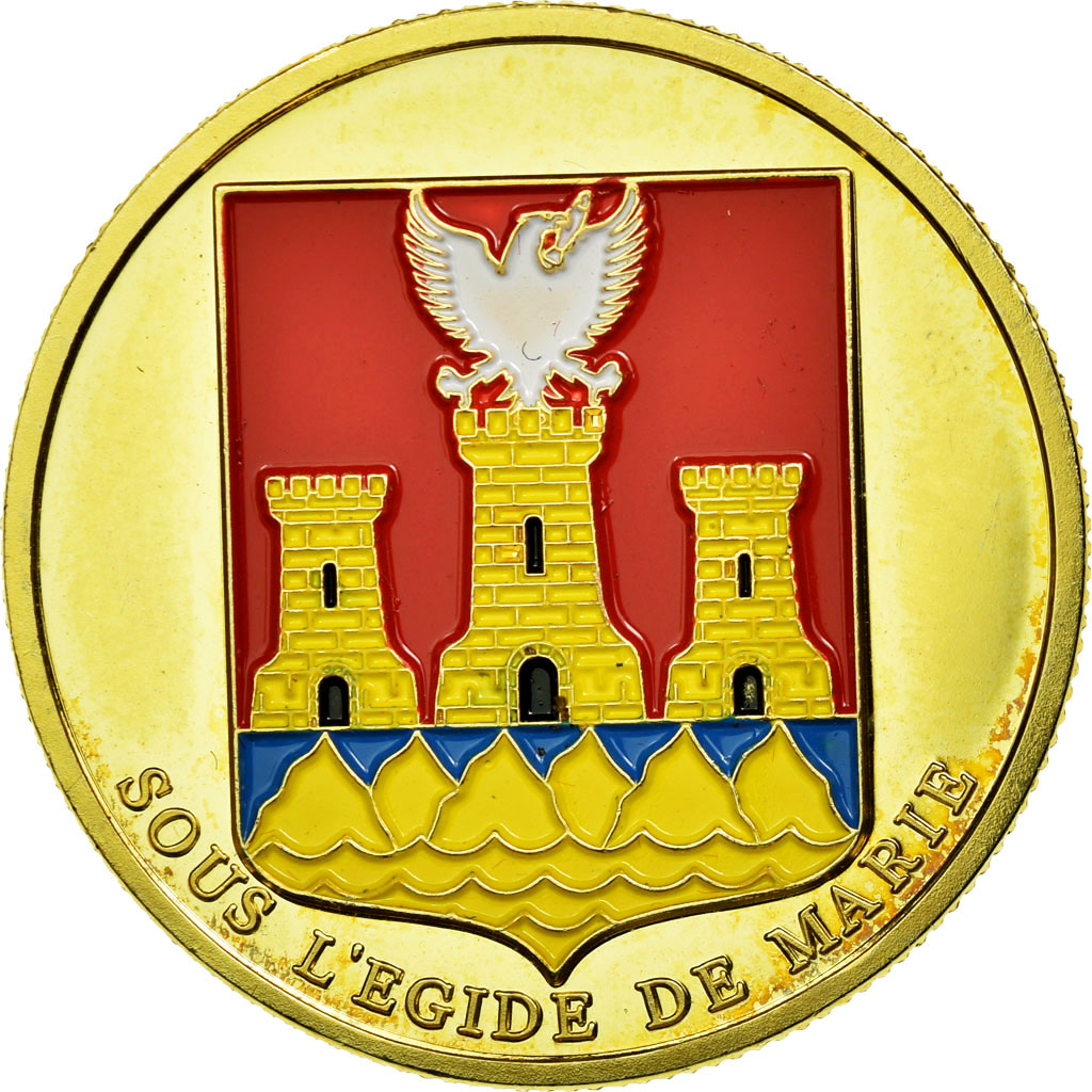 France, Token, Touristic token, Lourdes - Centre Mondial de pélerinage - Sous