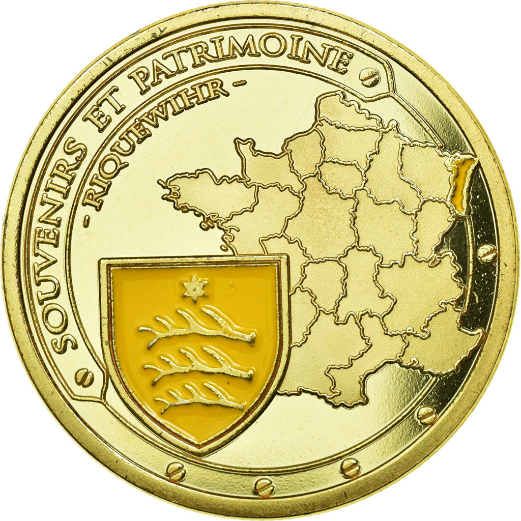 France, Jeton, Jeton Touristique, Riquewihr - Tour du Dolder, Souvenirs et