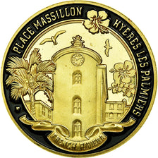 France, Token, Touristic token, Hyères-les-Palmiers - Place Massillon