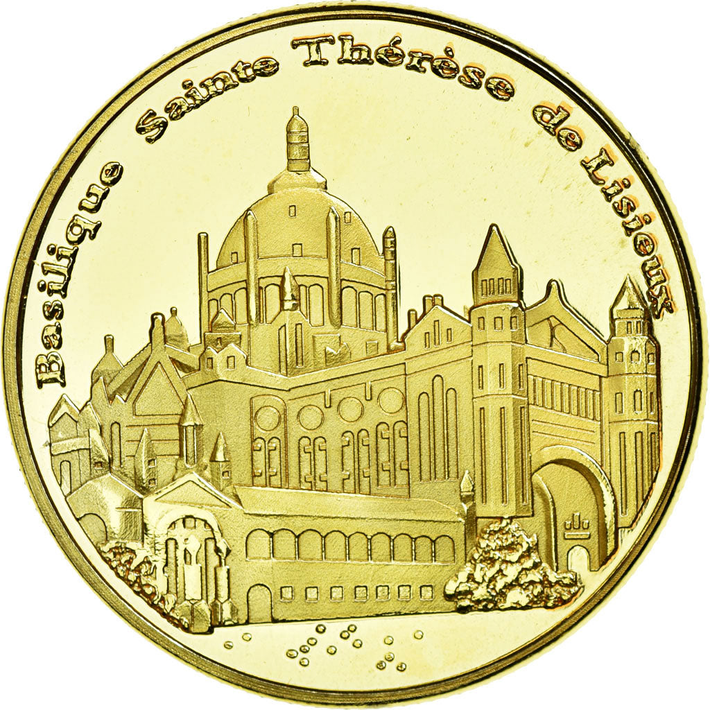 France, Jeton, Jeton Touristique, Lisieux - Basilique Sainte Thérèse de