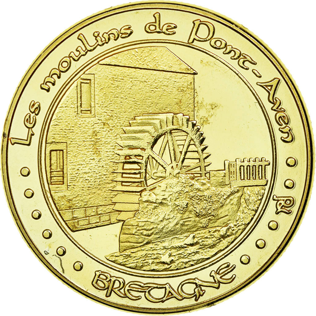 França, Token, Token turístico, Pont-Aven - Les Moulins de Pont-Aven