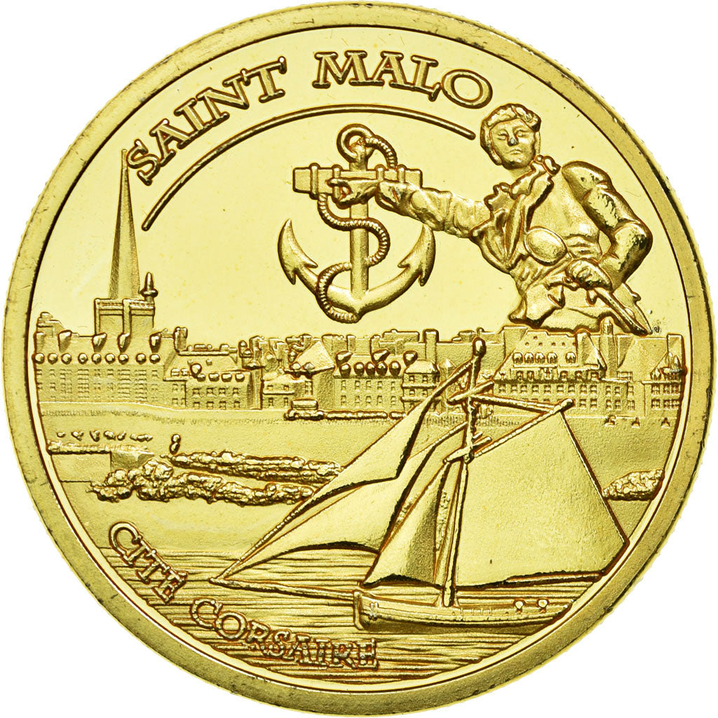 France, Token, Touristic token, Saint-Malo - Cité Corsaire, Souvenirs et