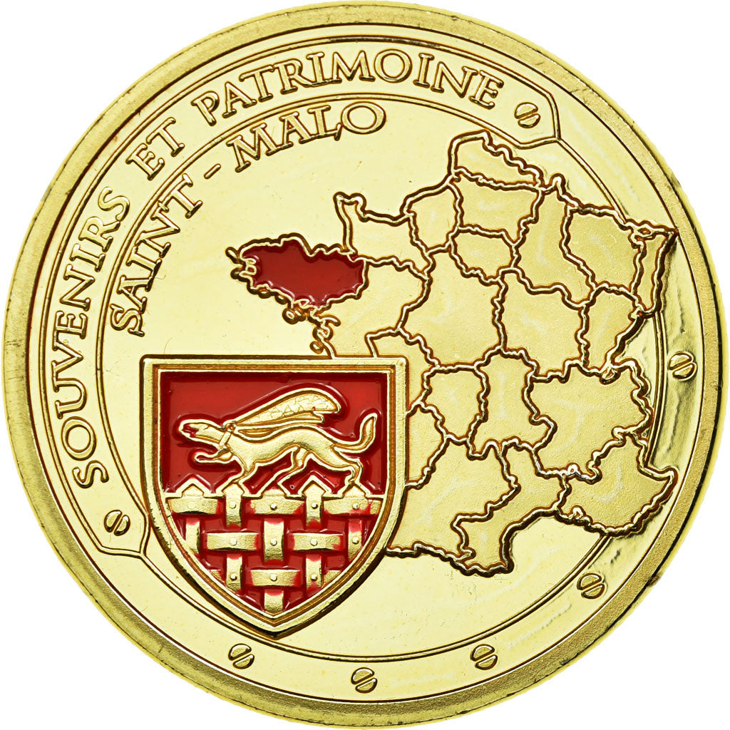 France, Token, Touristic token, Saint-Malo - Cité Corsaire, Souvenirs et