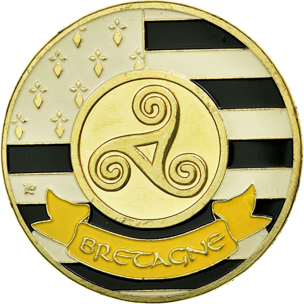 France, Token, Touristic token, Bretagne - Breizh, Souvenirs et Patrimoine