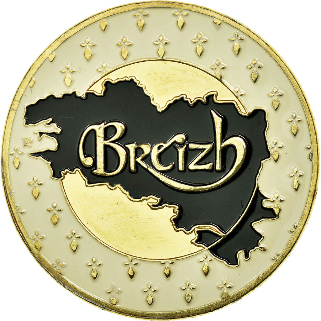 France, Token, Touristic token, Bretagne - Breizh, Souvenirs et Patrimoine