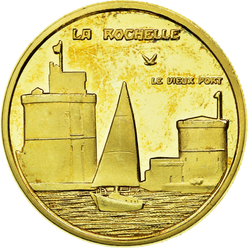 France, Jeton, Jeton Touristique, La Rochelle - Le Vieux Port, Souvenirs et
