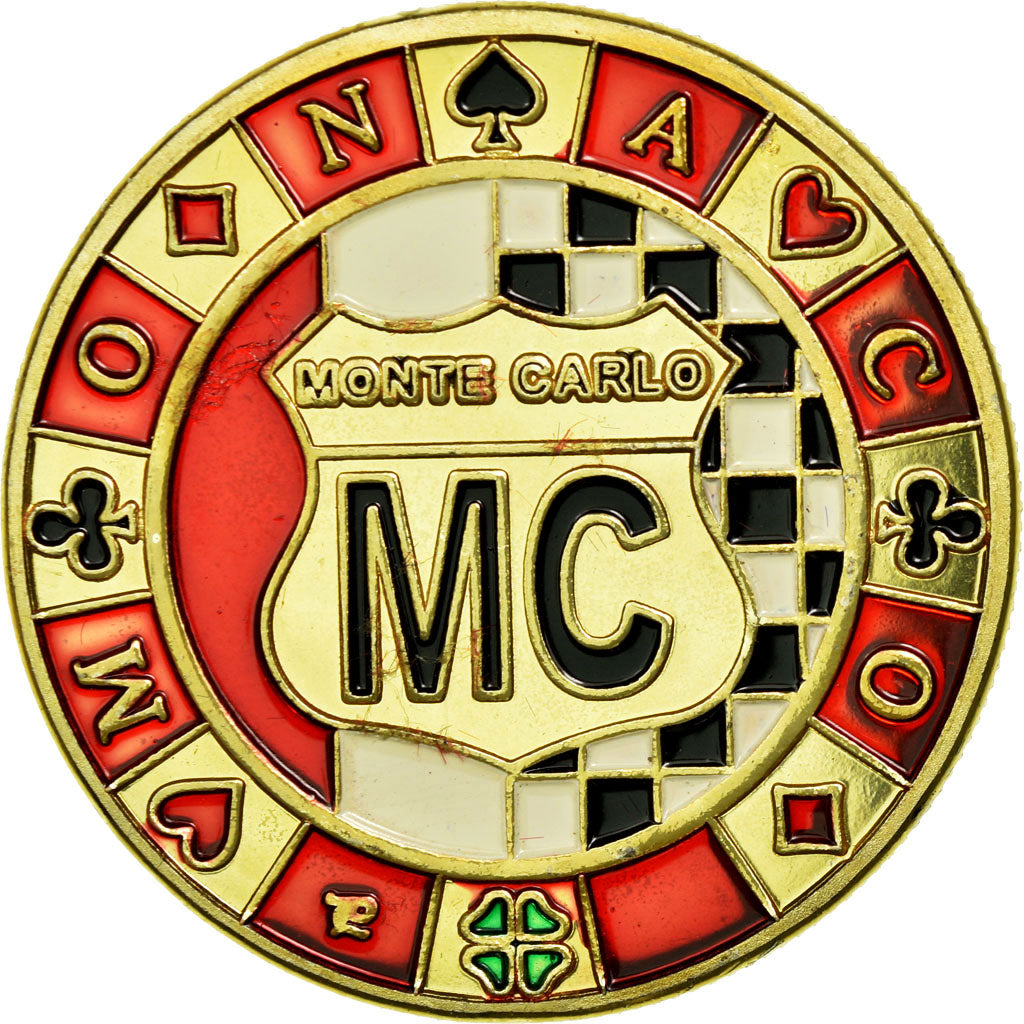 Francia, Token, Touristic token, Principauté de Monaco - Monte Carlo, Souvenirs