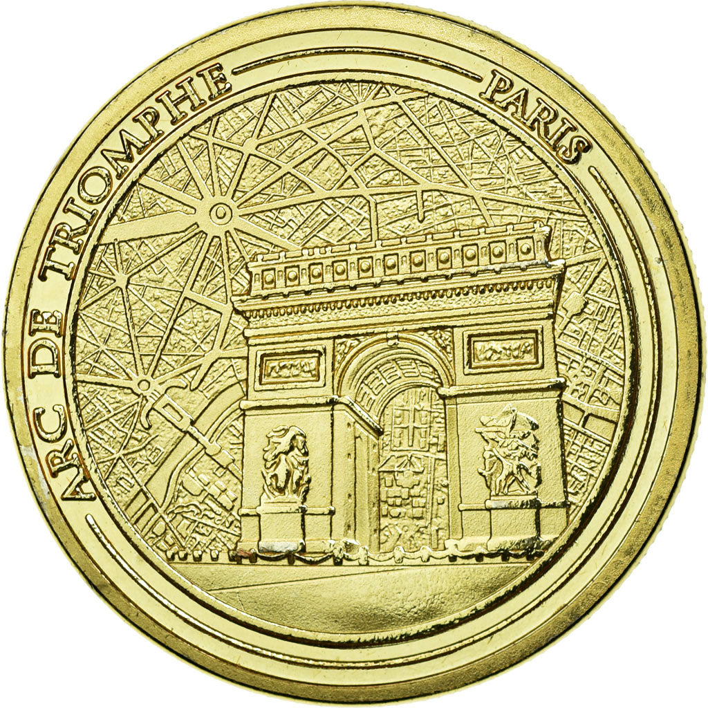 France, Token, Touristic token, Paris - L'Arc de Triomphe, Souvenirs et