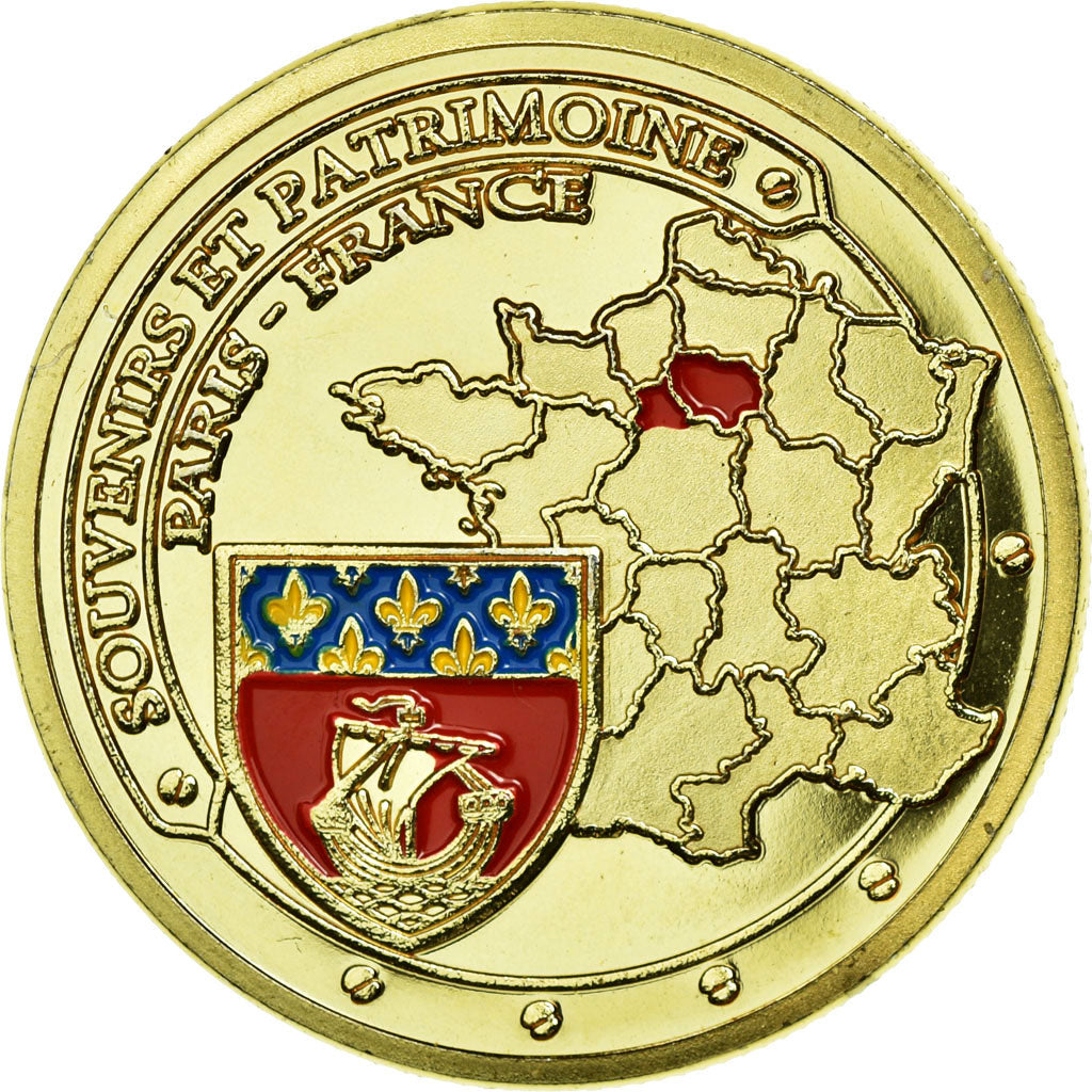 France, Token, Touristic token, Paris - L'Arc de Triomphe, Souvenirs et