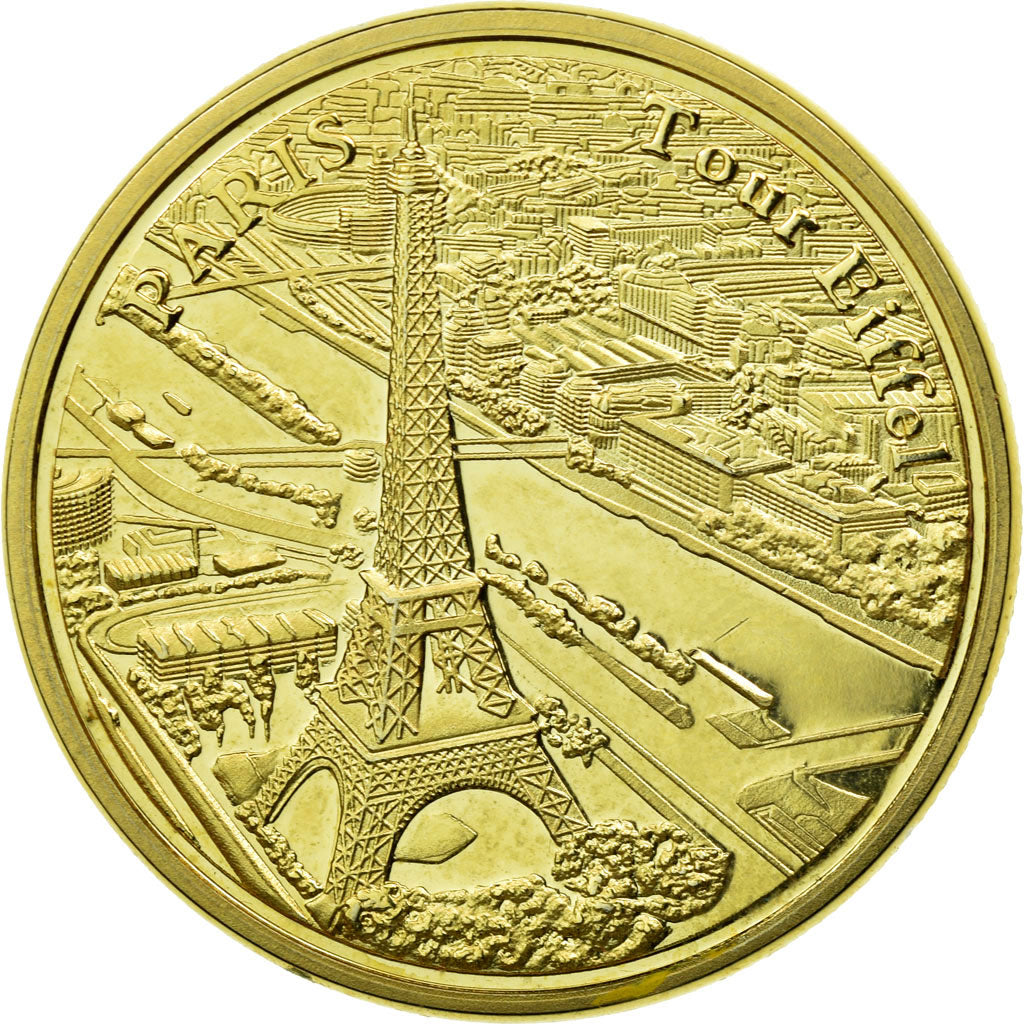 Frankrijk, Token, Toeristisch fiche, Paris - La Tour Eiffel et la Seine