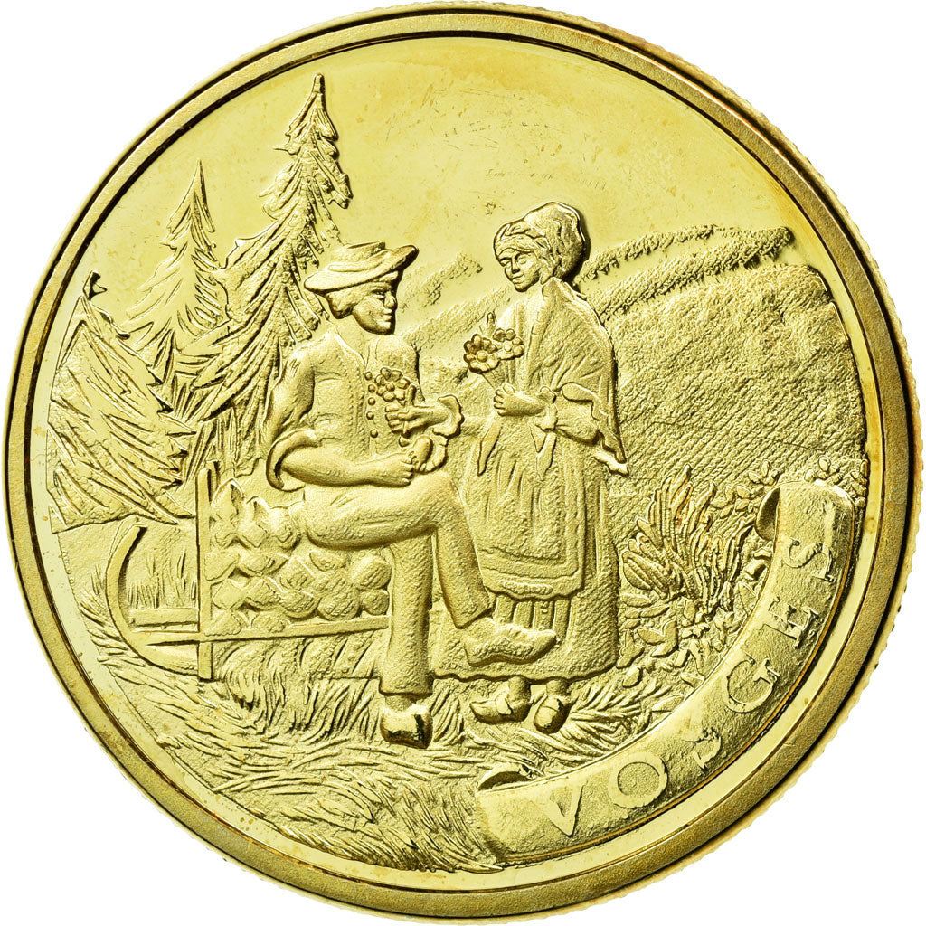 France, Token, Touristic token, Vosges - Scène champêtre, Souvenirs et