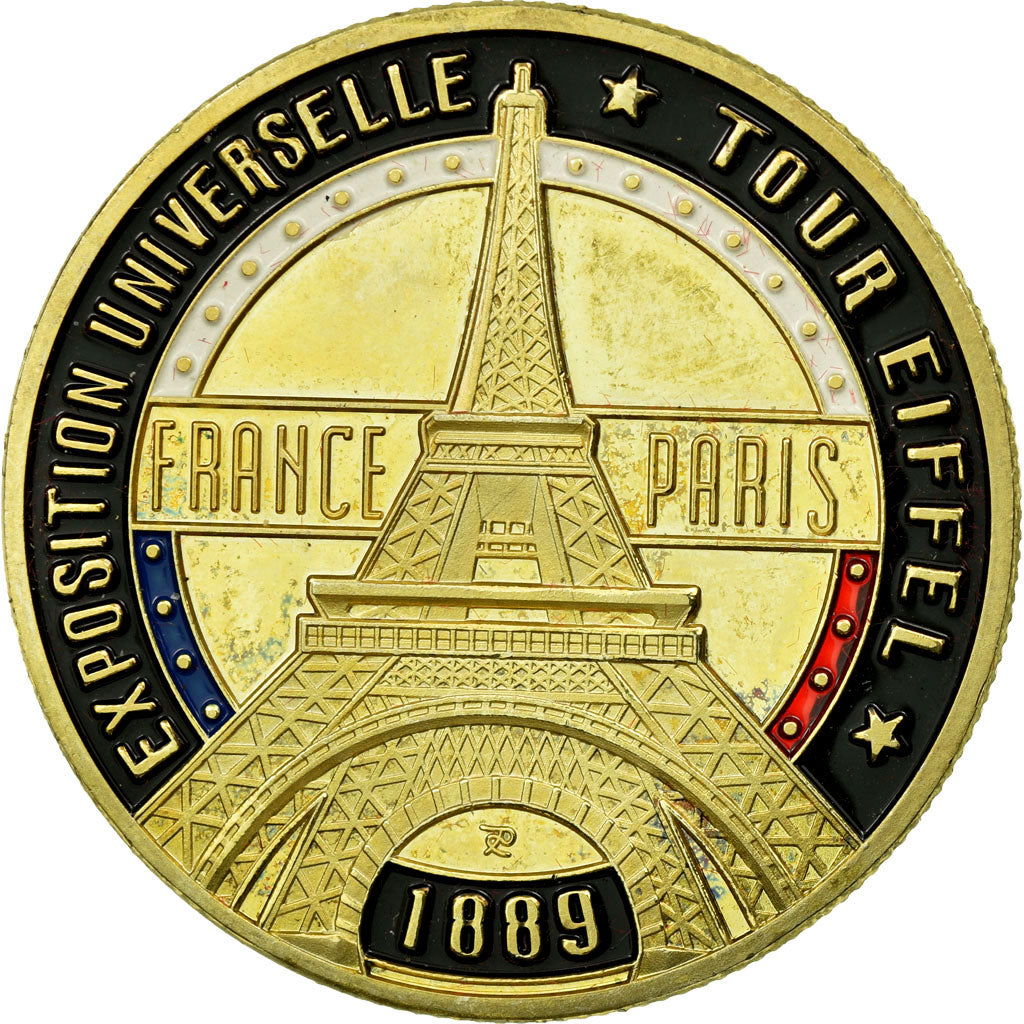 France, Token, Touristic token, Paris - Tour Eiffel - Exposition Universelle