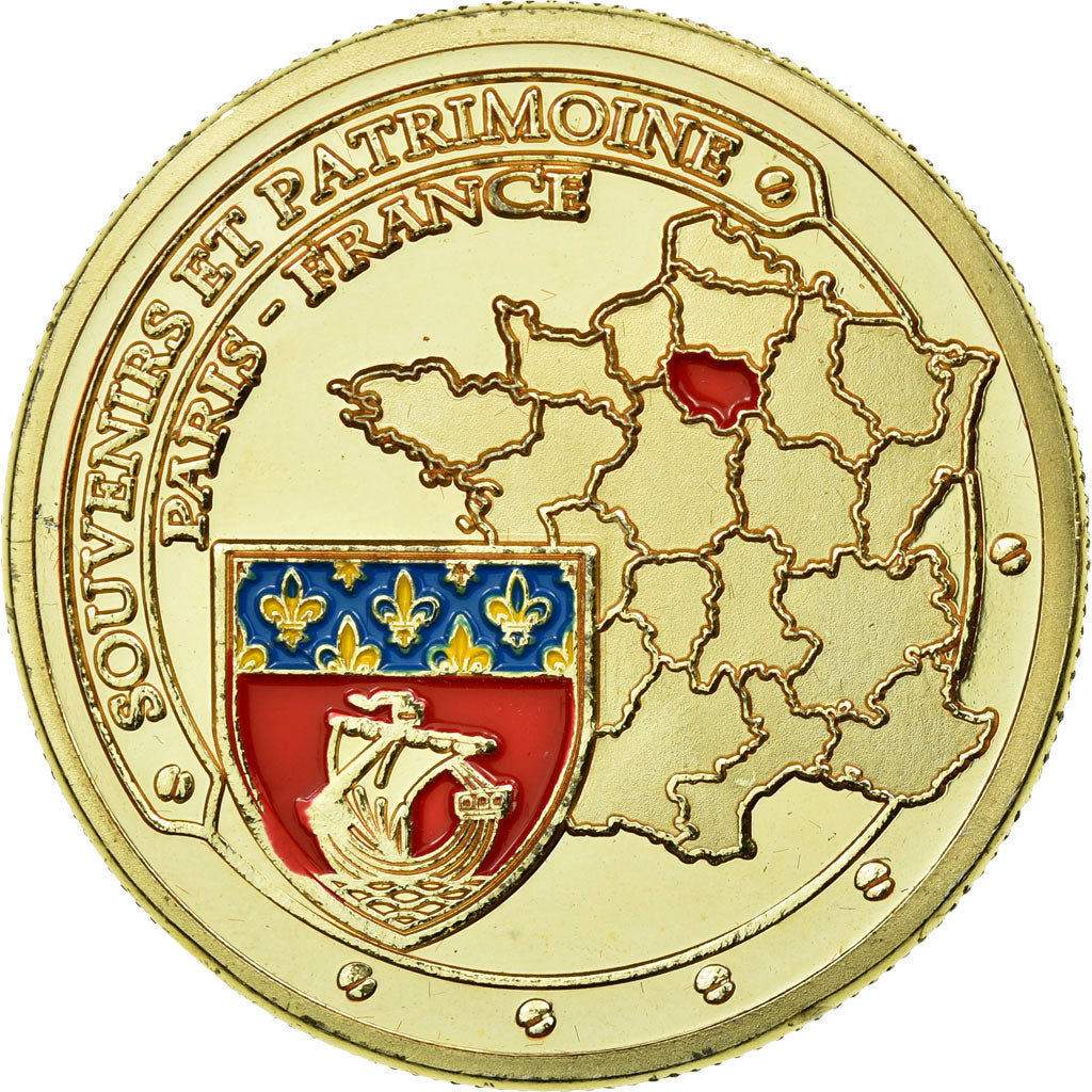 Francia, Token, Touristic token, Paris - Tour Eiffel 1887-1889, Souvenirs et