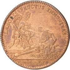 France, Royal, Token, EF(40-45), Copper, 8.50