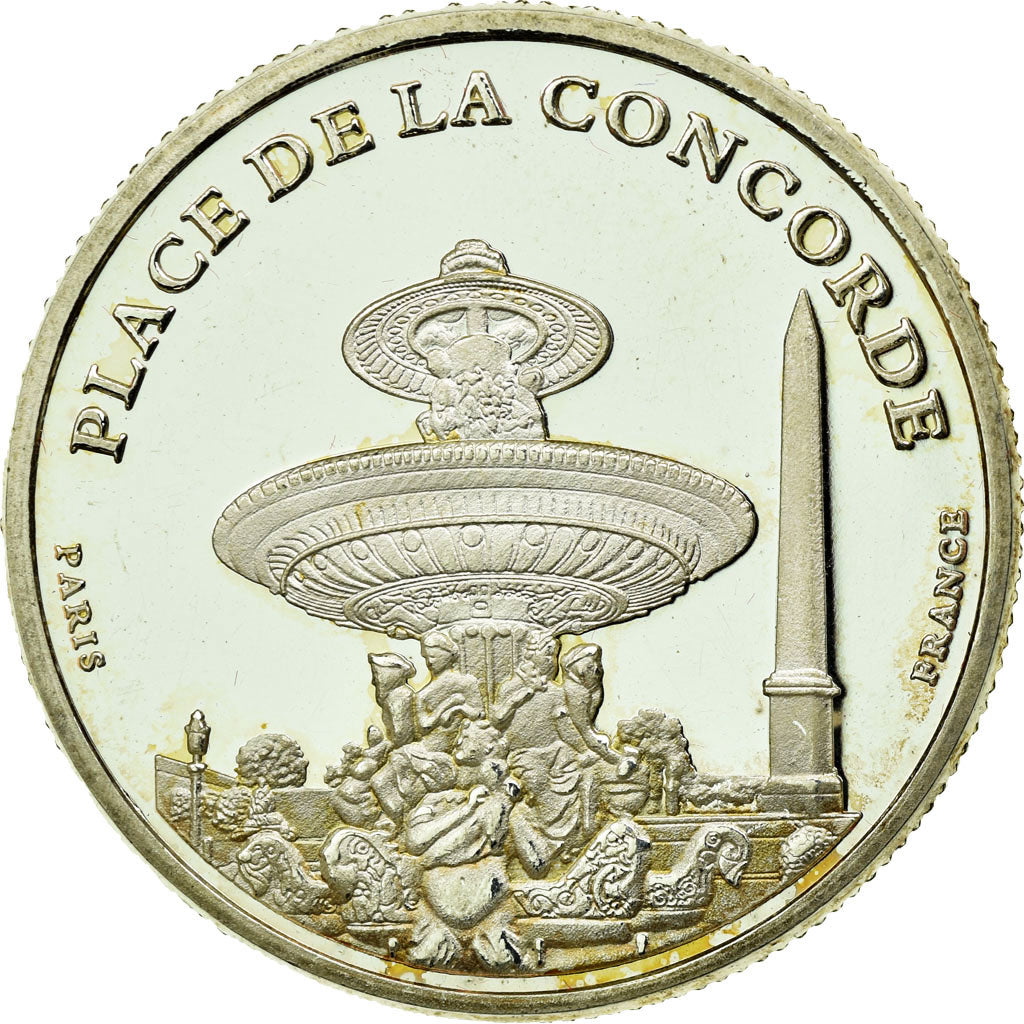 Francia, Token, Touristic token, Paris - Place de la Concorde, Souvenirs et
