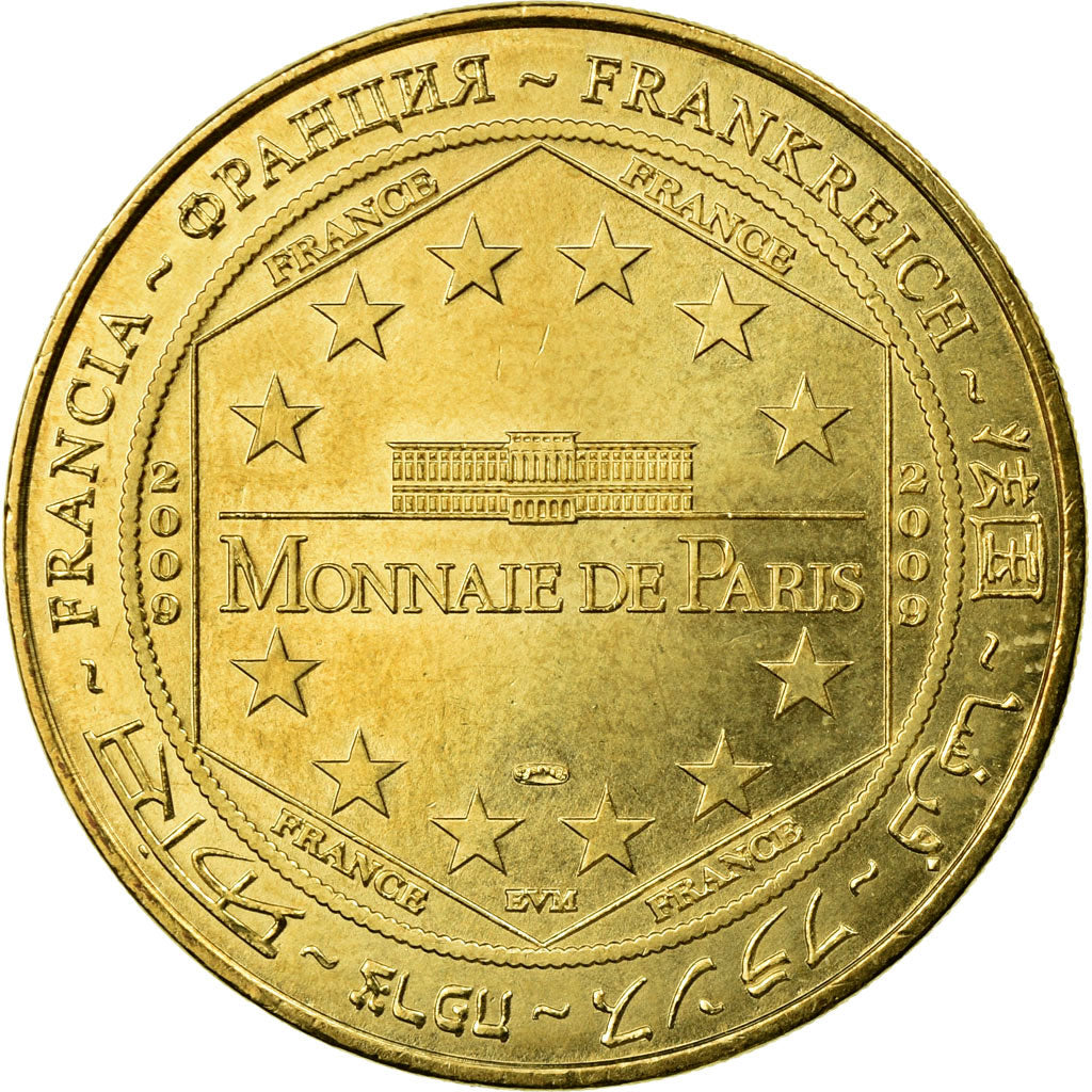 France, Token, Lille - Les Géants, 2009, MDP, AU(55-58), Cupro-nickel Aluminium