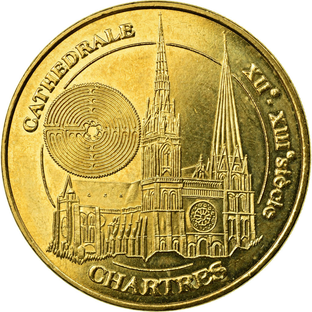 Francia, Token, Chartres - La Cathédrale n°3, 2009, MDP, SPL-