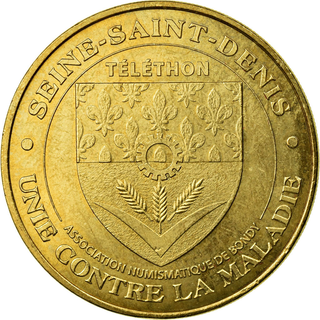 Francia, Token, Bondy - Téléthon - Unis contre la maladie, 2010, MDP, SPL-
