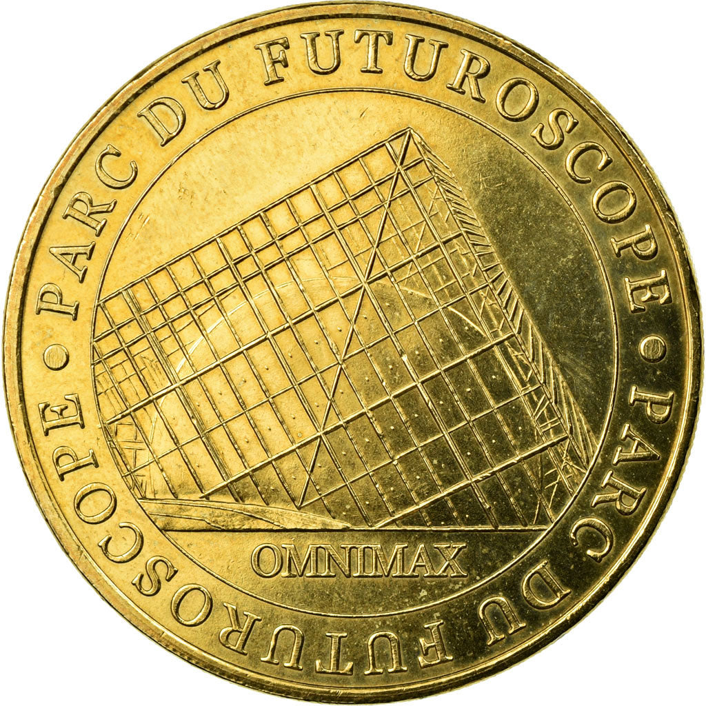 France, Jeton, Jaunay-Clan  Futuroscope n°4, 2007, MDP, SUP, Cupro-nickel