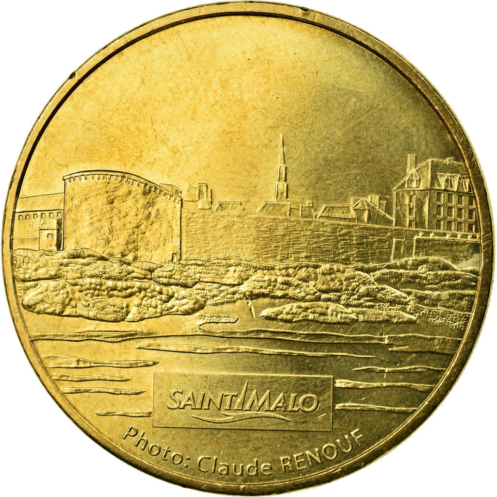 Frankrijk, Token, 35/ Saint-Malo - Les Remparts, 2008, MDP, PR, Cupro-nickel