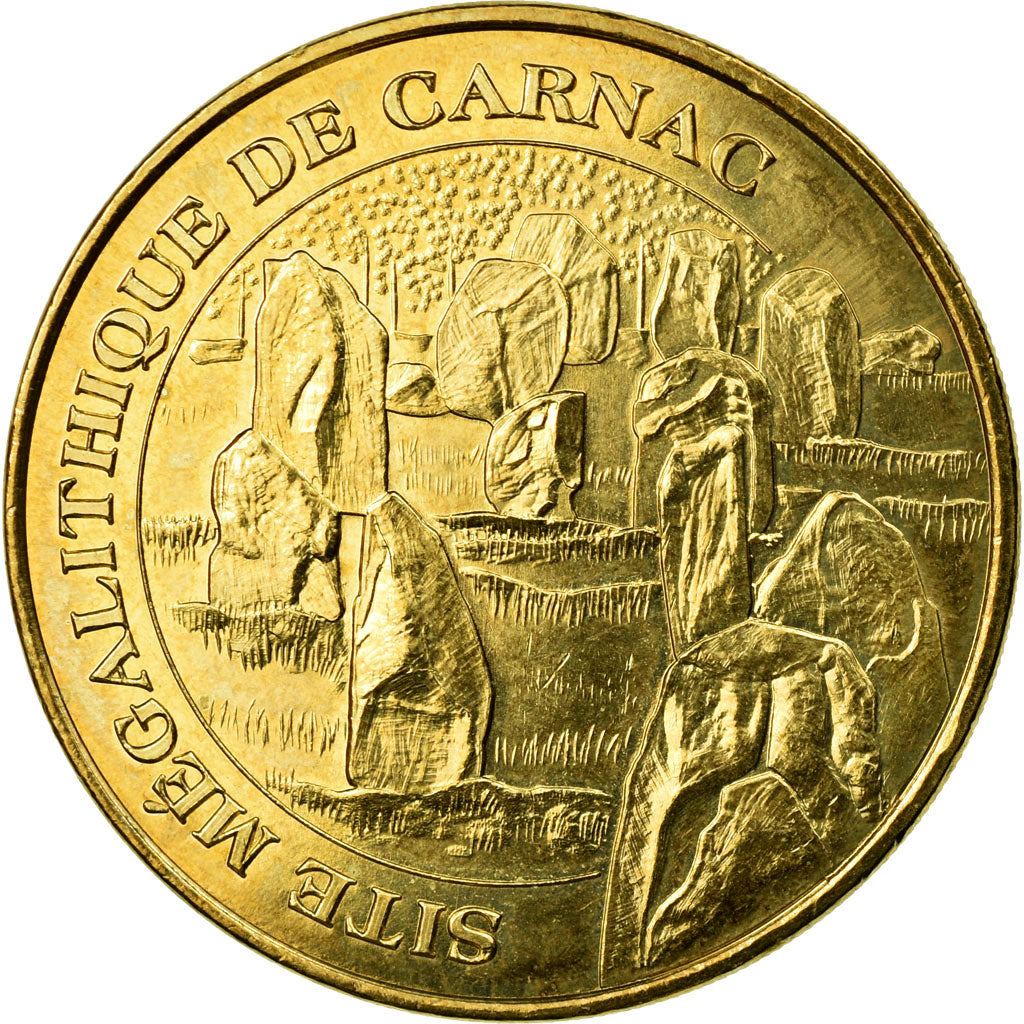 France, Jeton, Carnac - Les alignements n°3, 2009, MDP, SUP, Cupro-nickel