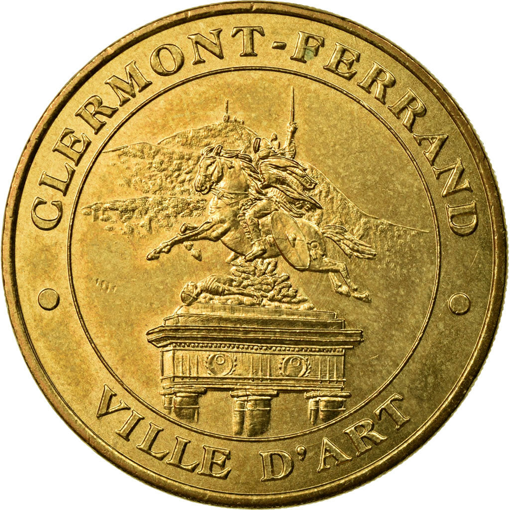 France, Jeton, 63/ Clermont-Ferrand - Ville d'Art, 2003, MDP, SUP, Cupro-nickel