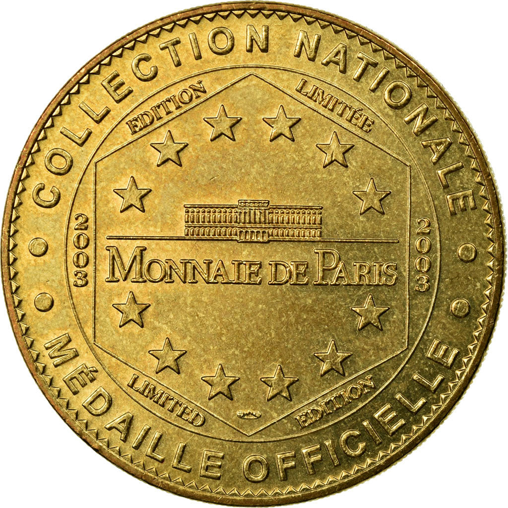 France, Jeton, 63/ Clermont-Ferrand - Ville d'Art, 2003, MDP, SUP, Cupro-nickel