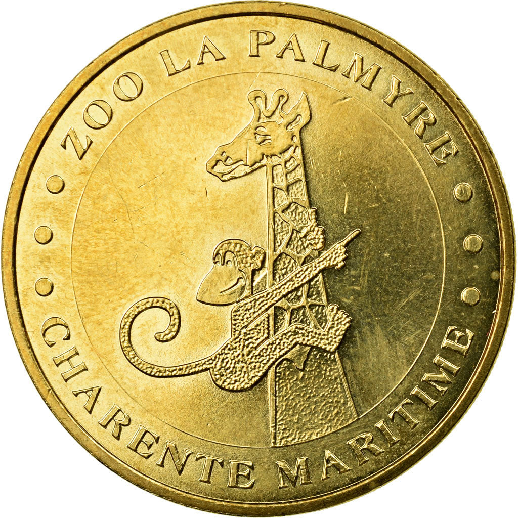 France, Jeton, Les Mathes - Zoo n°2, 2009, MDP, SUP, Cupro-nickel Aluminium