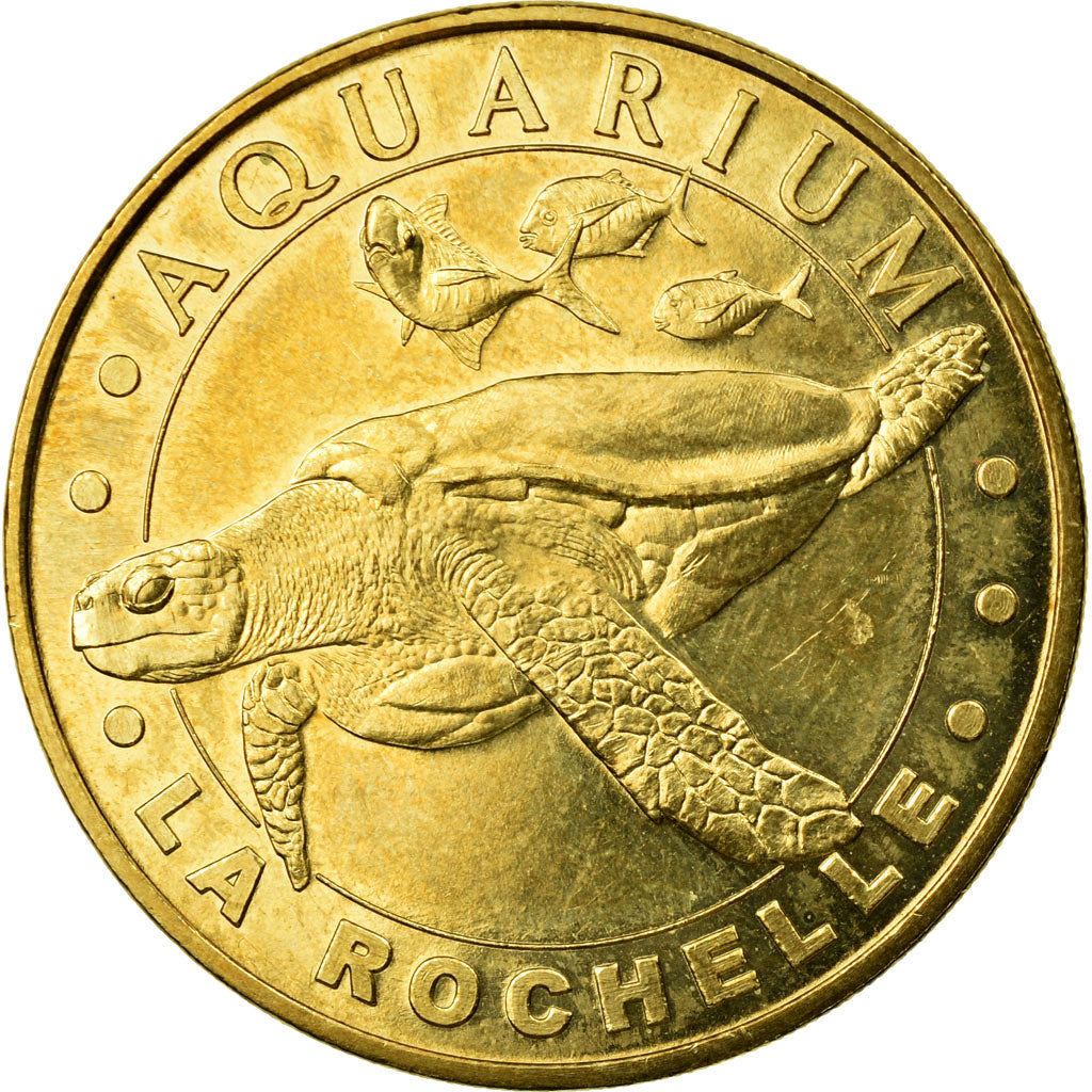 France, Jeton, La Rochelle - Aquarium n°2, 2009, MDP, SUP, Cupro-nickel
