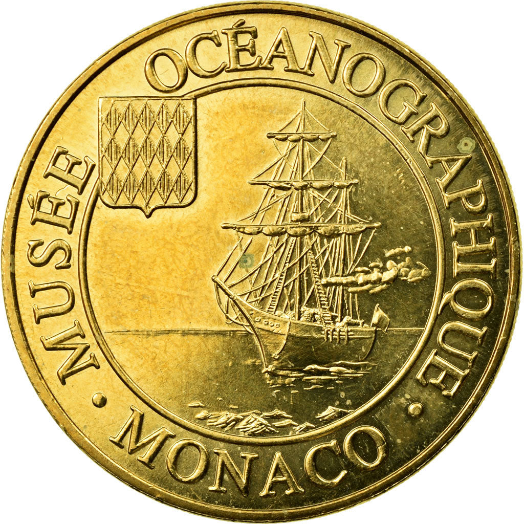 France, Jeton, 98/ Musée Océanographique - Monaco, 2010, MDP, SUP