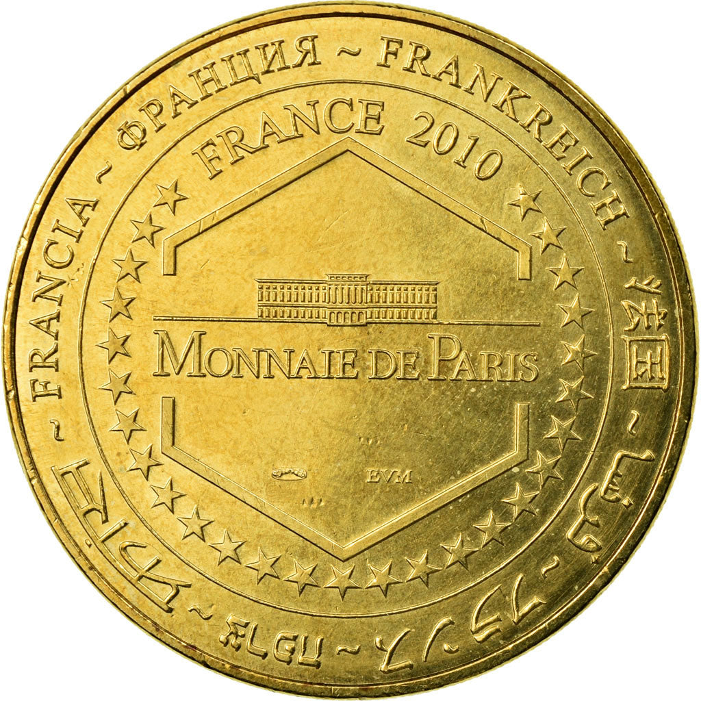 France, Jeton, 98/ Musée Océanographique - Monaco, 2010, MDP, SUP
