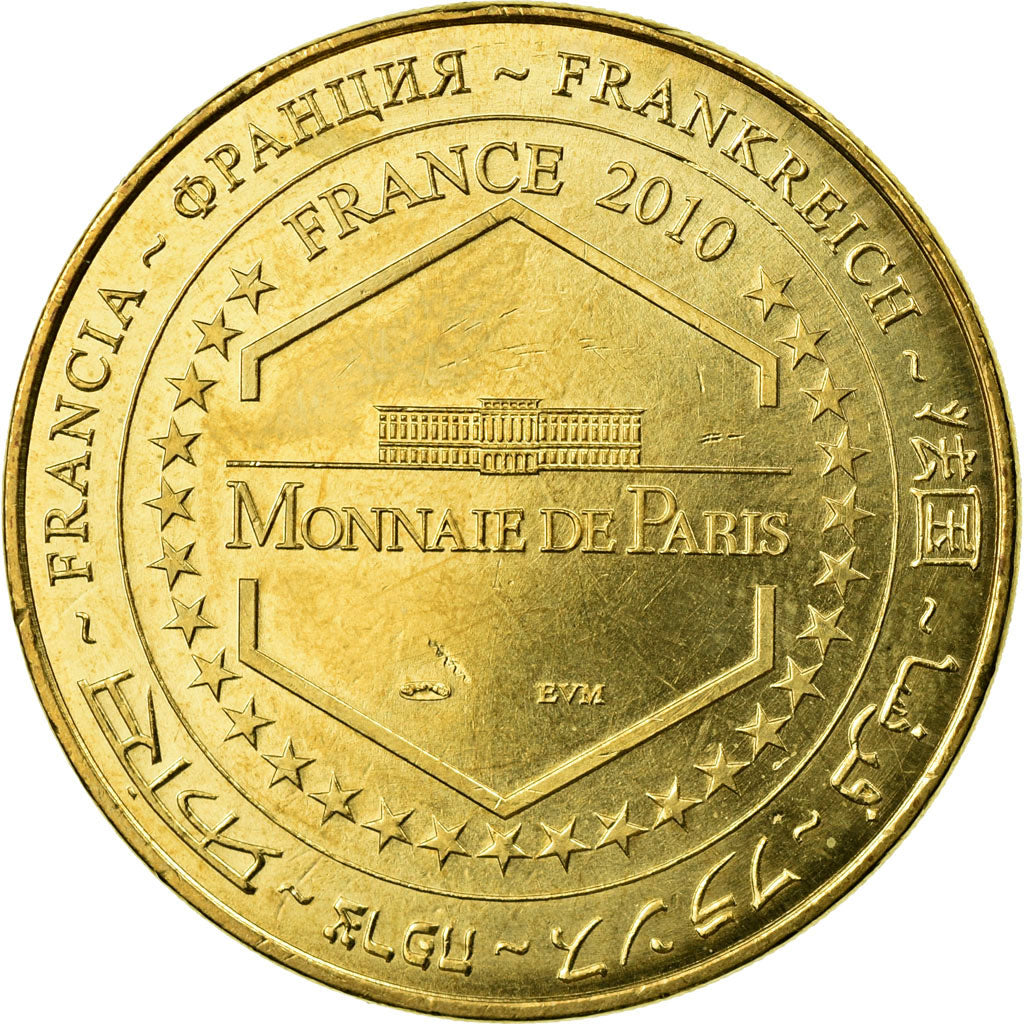 France, Token, Paris - Musée du Louvre n°2 - La Joconde, 2010, MDP, AU(55-58)