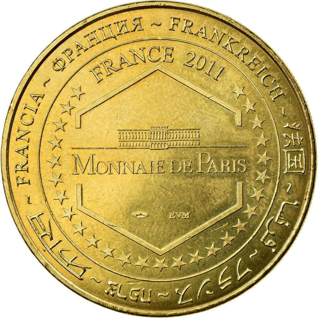 France, Token, Paris - Musée du Louvre n°2 - La Joconde, 2011, MDP, AU(55-58)