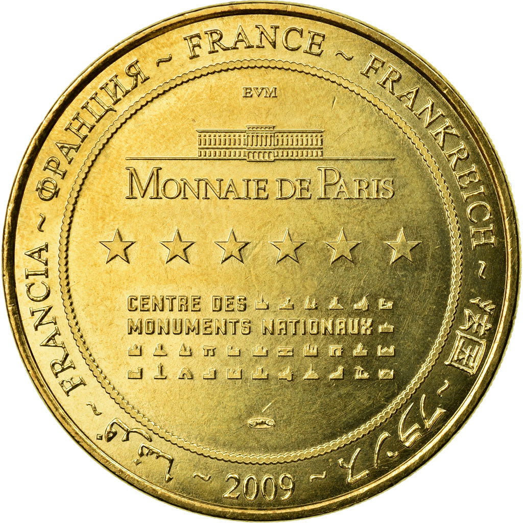 France, Token, Paris - La Conciergerie n°2, 2009, MDP, AU(55-58), Cupro-nickel