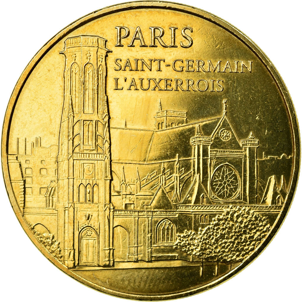 France, Token, Paris - Saint-Germain l'Auxerrois, 2010, MDP, AU(55-58)
