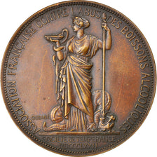 France, Medal, Association contre l'Abus des Boissons Alcooliques, 1872