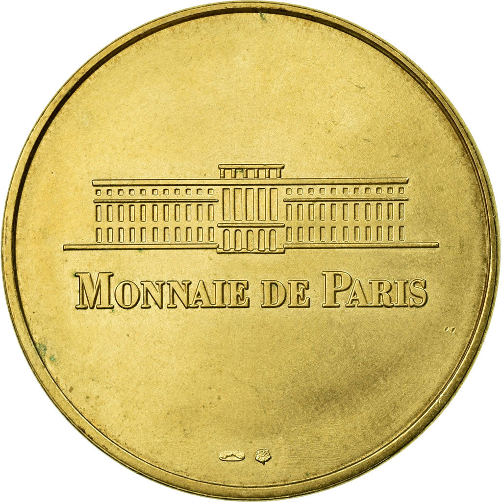 France, Jeton, Paris - Hotel de la Monnaie - Logo Euro 12 pièces, 1998, MDP
