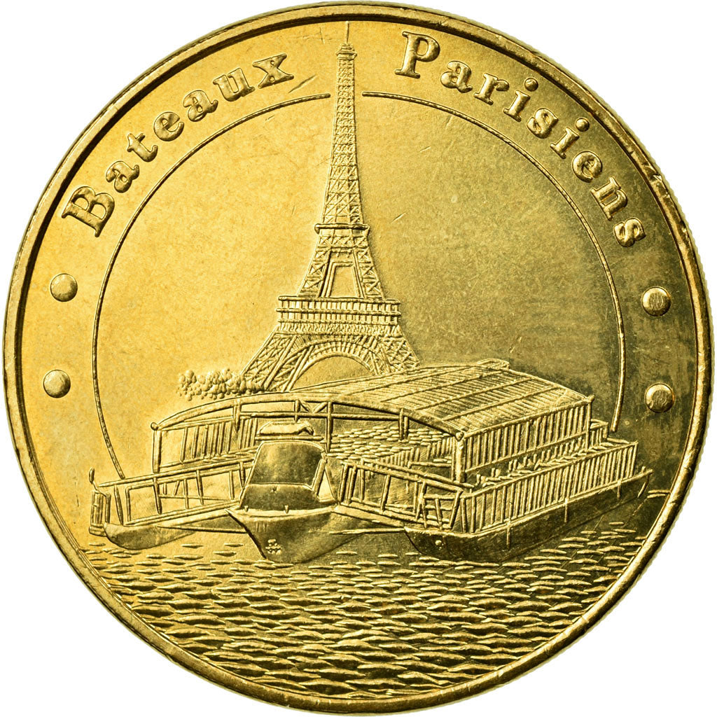 France, Jeton, Paris - Bateaux Parisiens n°2, 2011, MDP, SUP, Cupro-nickel