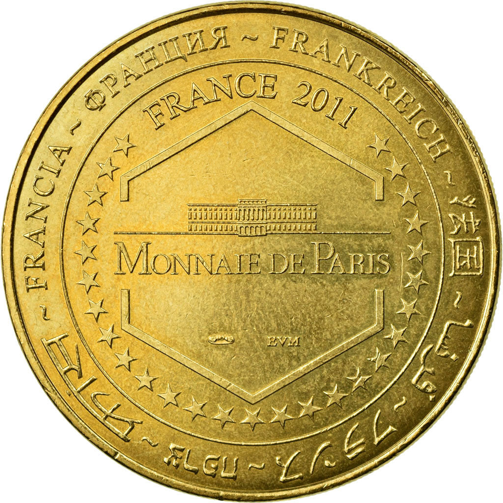 France, Jeton, Paris - Bateaux Parisiens n°2, 2011, MDP, SUP, Cupro-nickel