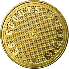 France, Token, Paris - Les égouts n°3, 2009, MDP, AU(55-58), Cupro-nickel
