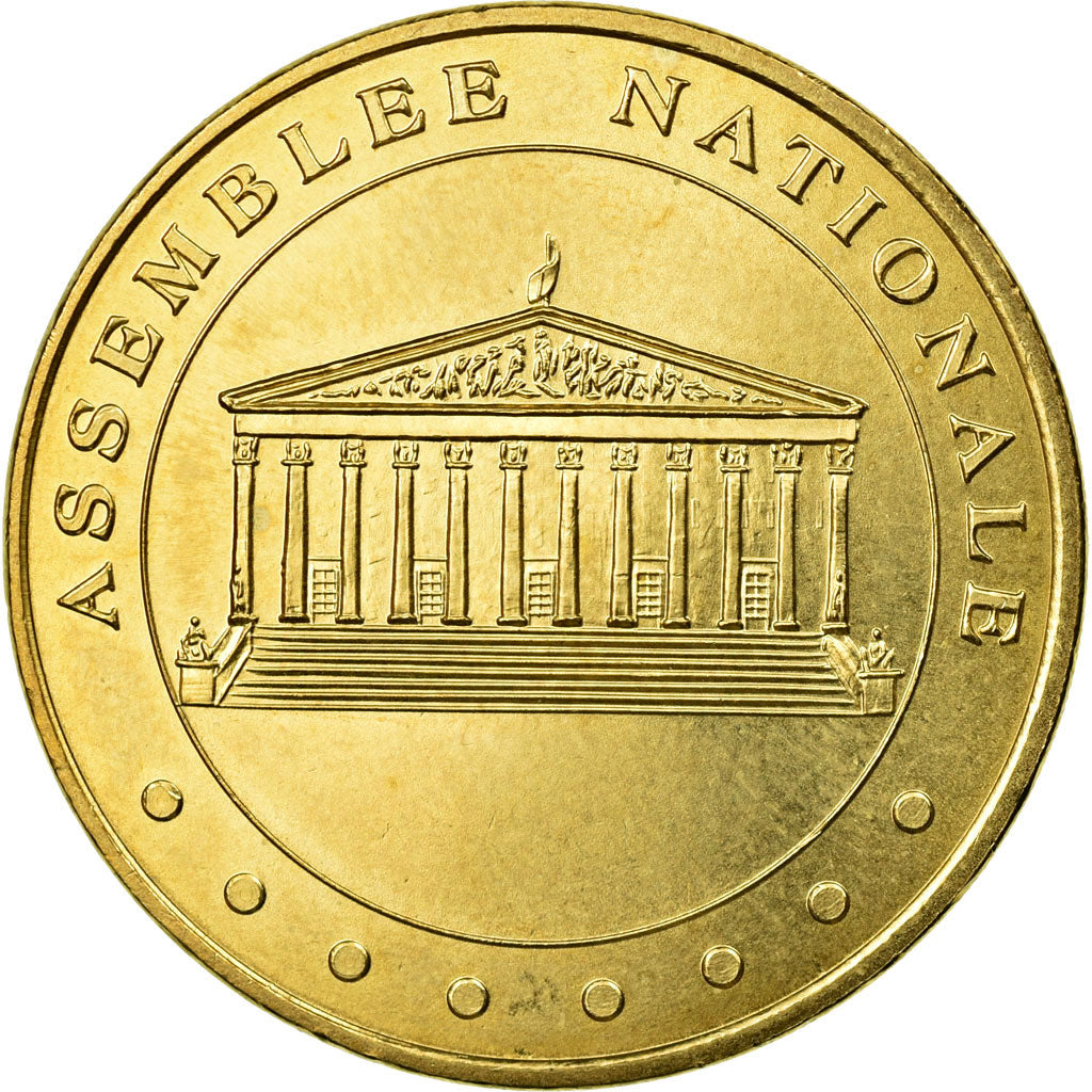 Frankrijk, Token, Paris - Assemblée Nationale, 2007, MDP, PR, Cupro-nickel