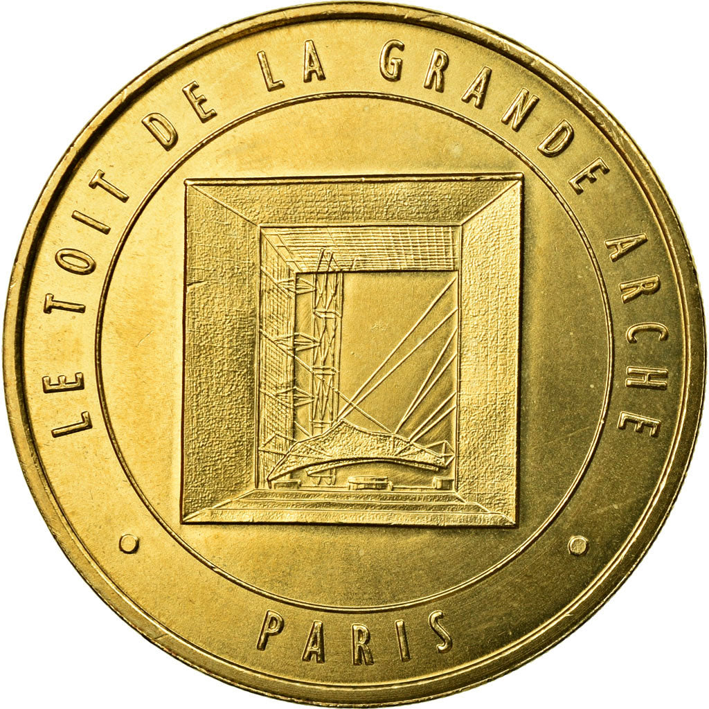 France, Token, La Défense - L e toit de la Grande Arche, 2005, MDP, AU(55-58)