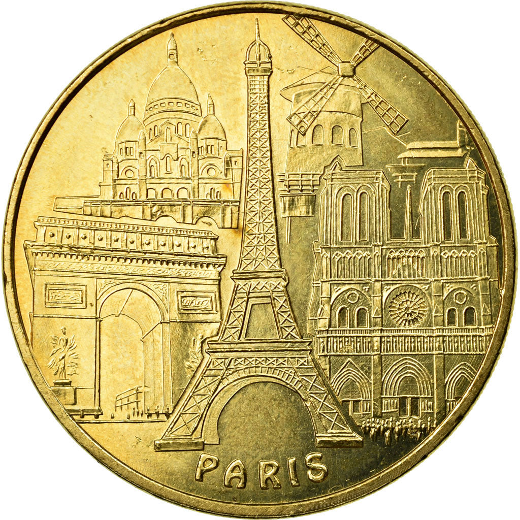 France, Token, Paris - Tour Eiffel n° 3 - les 5 monuments, 2011, MDP